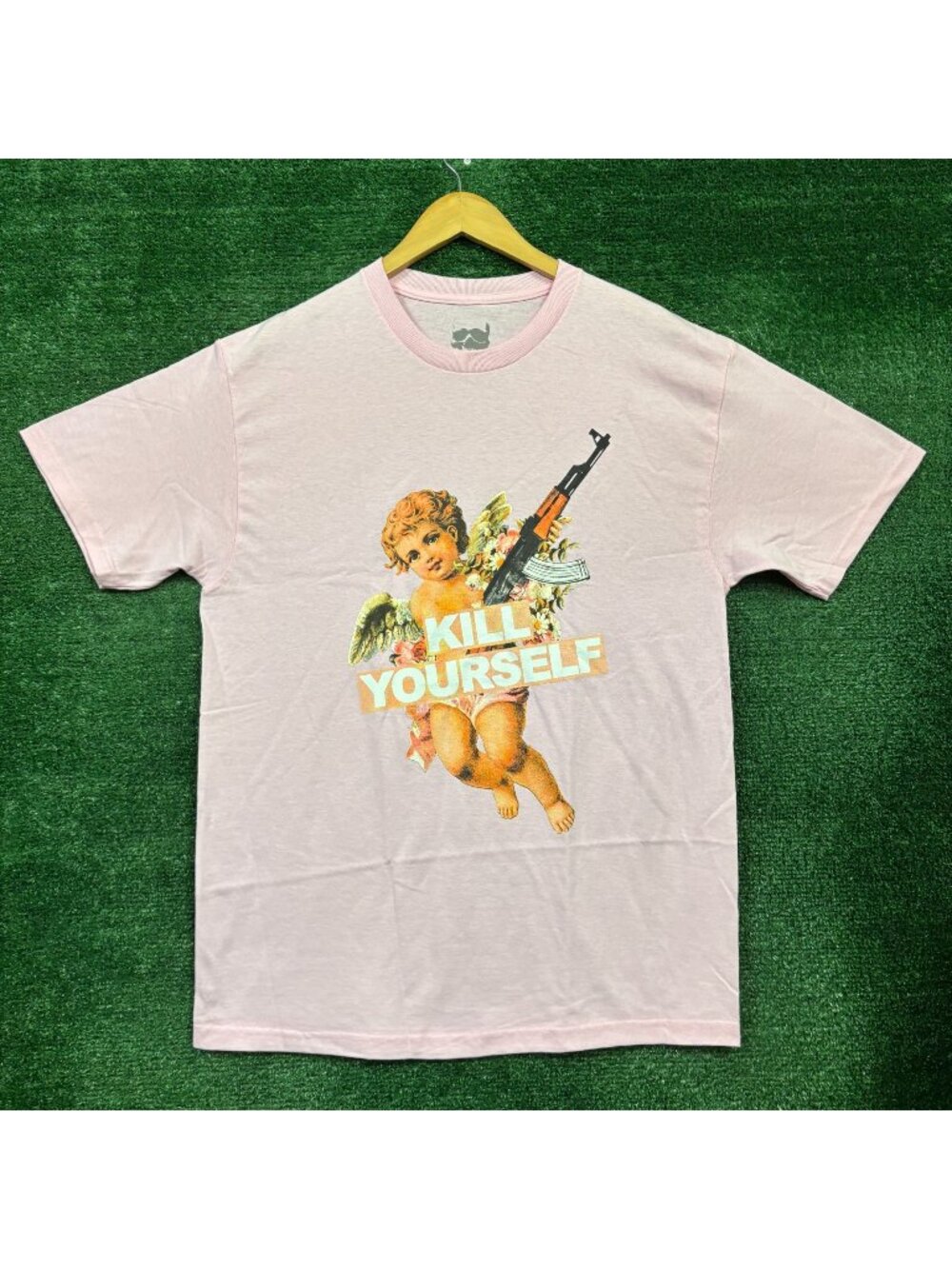 G59 Records x The Suicideboys Kill Yourself AK Cherub Hip-Hop T-Shirt Large